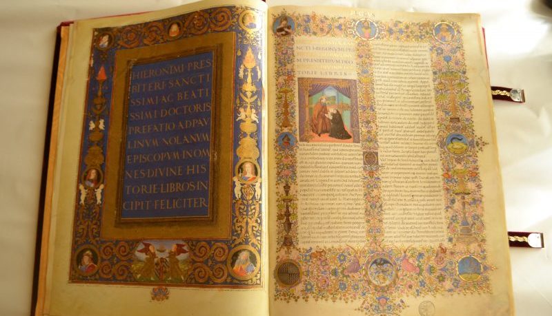 La Bibbia di Federico da Montefeltro