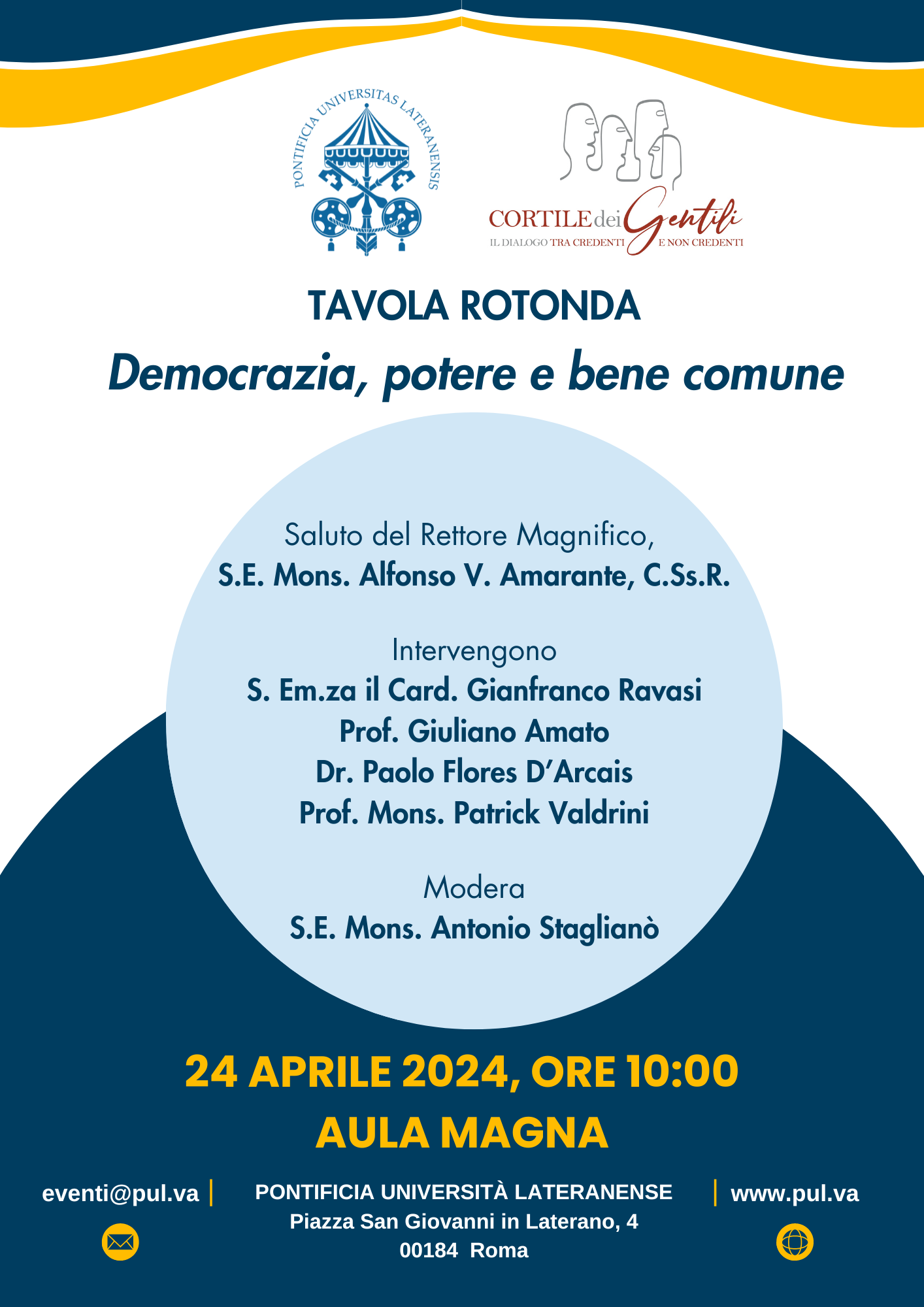 Democrazia, potere e bene comune